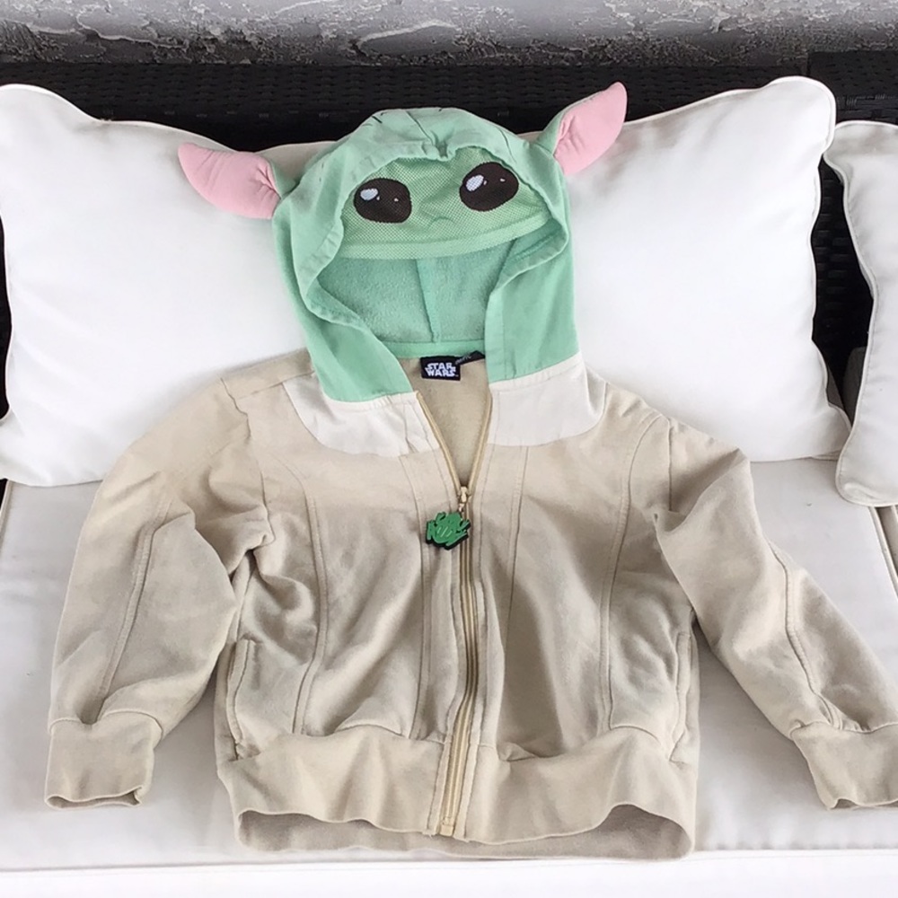 ‘Star Wars’ Grogu Zipper Hoodie - Picture 1 of 8